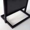 18"w x 24"h Eco Poster Display Stand Black 1 Tier Double Sided