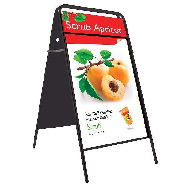 20″w x 30″h A Frame Board Black Iron With Magnetic Cover – Displays Outlet  – Online Display Signs Retailer
