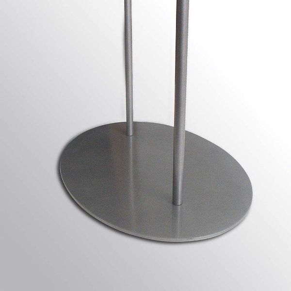 Metal Oval Infoboard Pedestal Poster Holder Sign Post Double Sided Slide-In  24×36 Inch Black Tier Floor Standing – Displays Outlet – Online Display  Signs Retailer