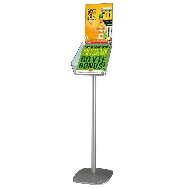 Decorative Brochure Stand Plus 8.5″w x 11″h Paper Area, Portrait – Displays  Outlet – Online Display Signs Retailer