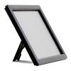 Opti Frame 5" x 7" 0.55" Black Mitered Profile With Back Support