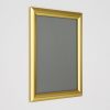 8.5x11 Snap Poster Frame - 1 inch Golden Look Profile Mitered Corner