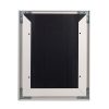 Single Sided Silver Slide in Frame 24"x36" 0.93" profile