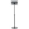 Floor-Sign-Stand-Holder-With-Telescoping-Pole-Black-Snap-Frame-8.5x11-10