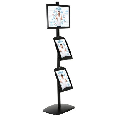 Free Standing Stand In Black Color