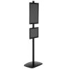 free-standing-stand-in-black-color-with-1-x-11x17-frame-and-1-x-8.5x11-frame-in-portrait-and-landscape-position-single-sided-13