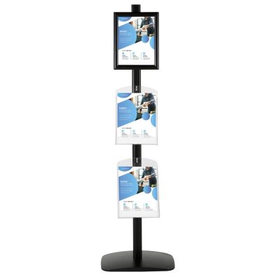 Free Standing Stand In Black Color