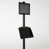 free-standing-stand-in-black-color-with-1-x-8.5x11-frame-in-portrait-and-landscape-and-2-x-5.5x8.5-steel-shelf-single-sided-10