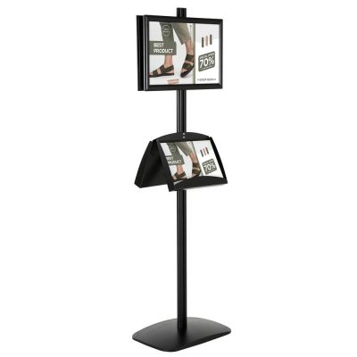 Free Standing Stand In Black Color