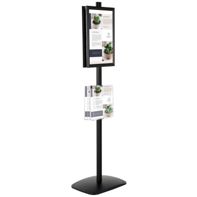 Free Standing Stand In Black Color