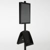 free-standing-stand-in-black-color-with-2-x-11X17-frame-in-portrait-and-landscape-and-2-x-8.5x11-steel-shelf-double-sided-7