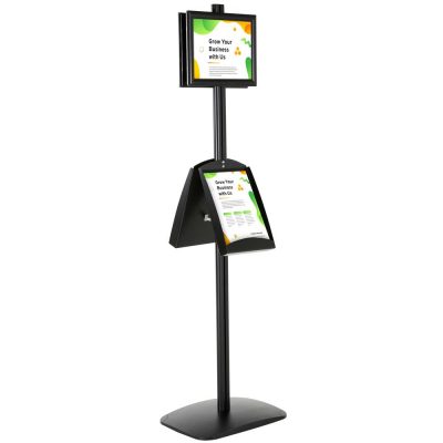 Free Standing Stand In Black Color