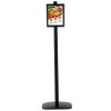 Free Standing Stand In Black Color