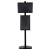 free-standing-stand-in-black-color-with-4-x-11x17-frame-in-portrait-and-landscape-position-double-sided-11Free Standing Stand In Silver Color