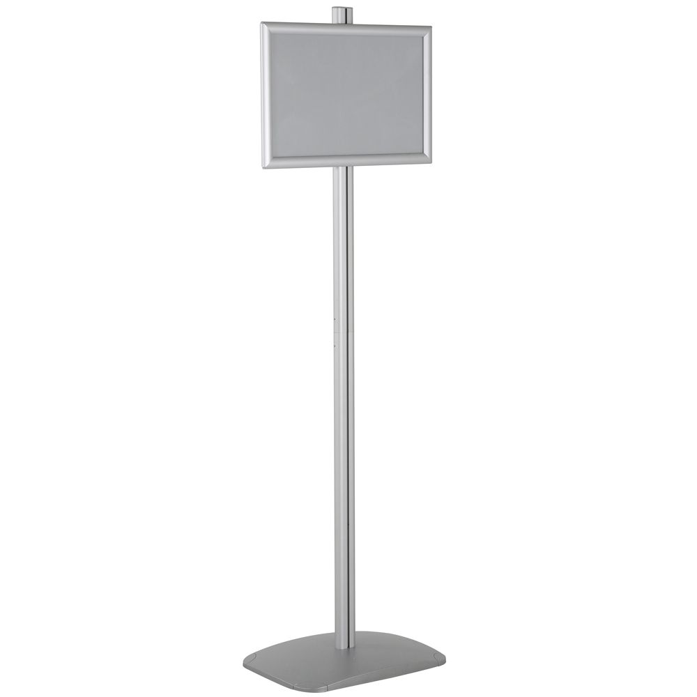 Free Standing Display Stand with x (11X17) snap Frame in Portrait Landsca - 1