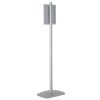 free-standing-stand-in-silver-color-with-1-x-8.5x11-frame-in-portrait-and-landscape-position-single-sided