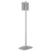 free-standing-stand-in-silver-color-with-1-x-8.5x11-frame-in-portrait-and-landscape-position-single-sided