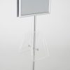 free-standing-stand-in-silver-color-with-2-x-11X17-frame-in-portrait-and-landscape-and-2-x-8.5x11-clear-shelf-in-acrylic-double-sided-9