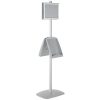 free-standing-stand-in-silver-color-with-2-x-8.5x11-frame-in-portrait-and-landscape-and-2-x-8.5x11-steel-shelf-double-sided-13