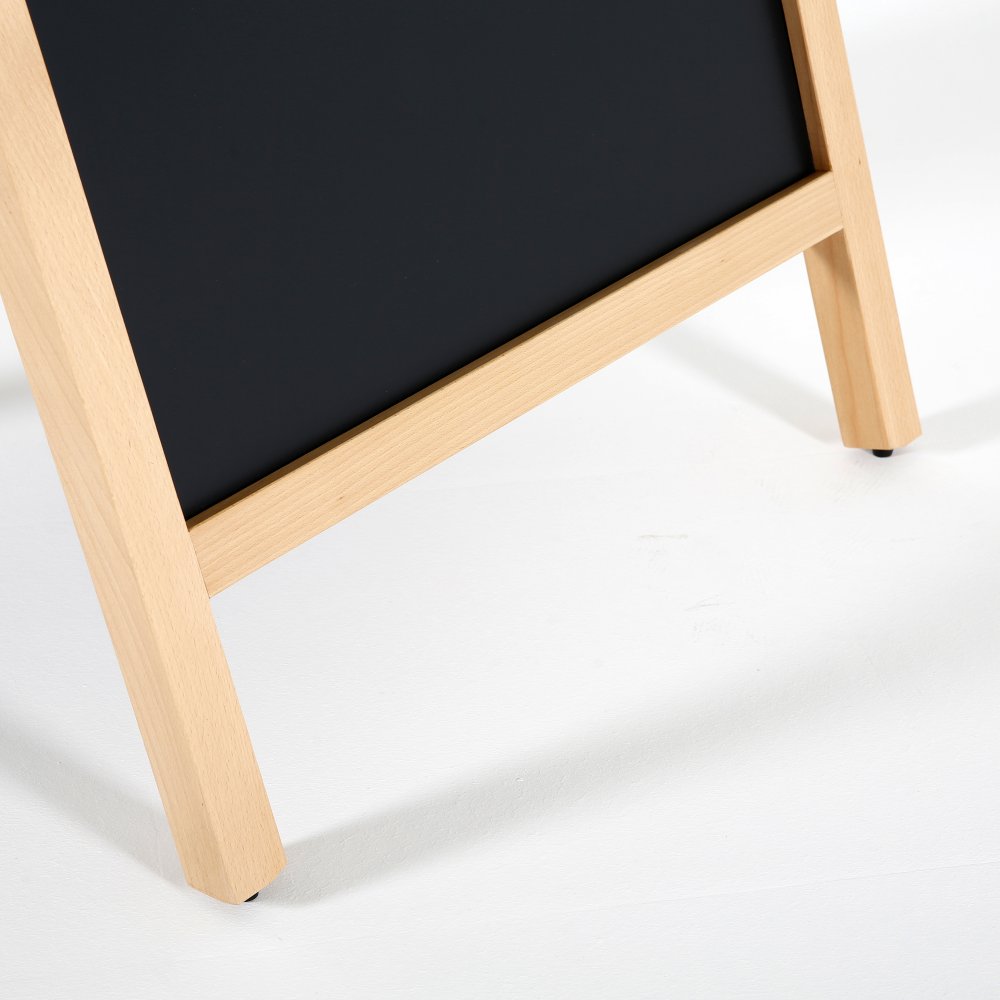 M&T Displays Desktop Mini Easel with Chalkboard, Ad Frame for
