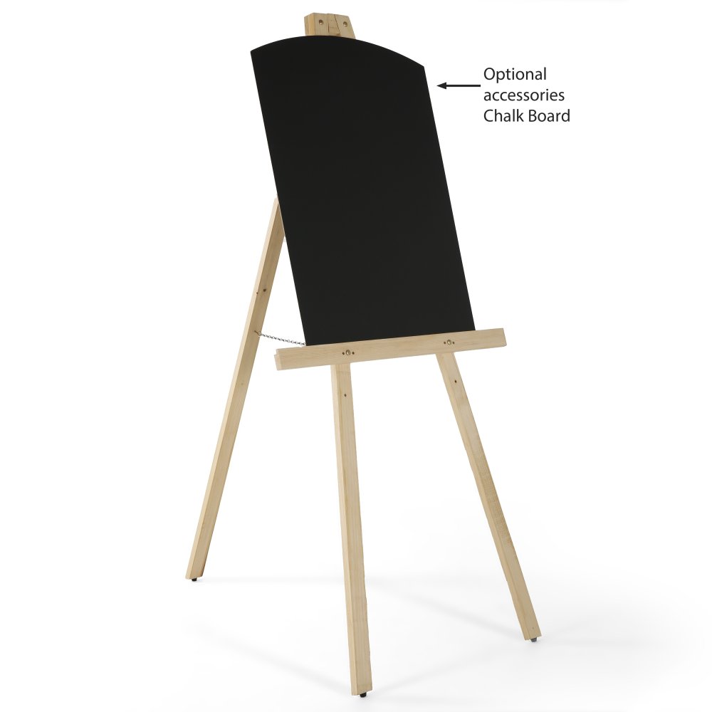 Quill Brand® Display Easel, 64, Natural Pine Hardwood (28219US