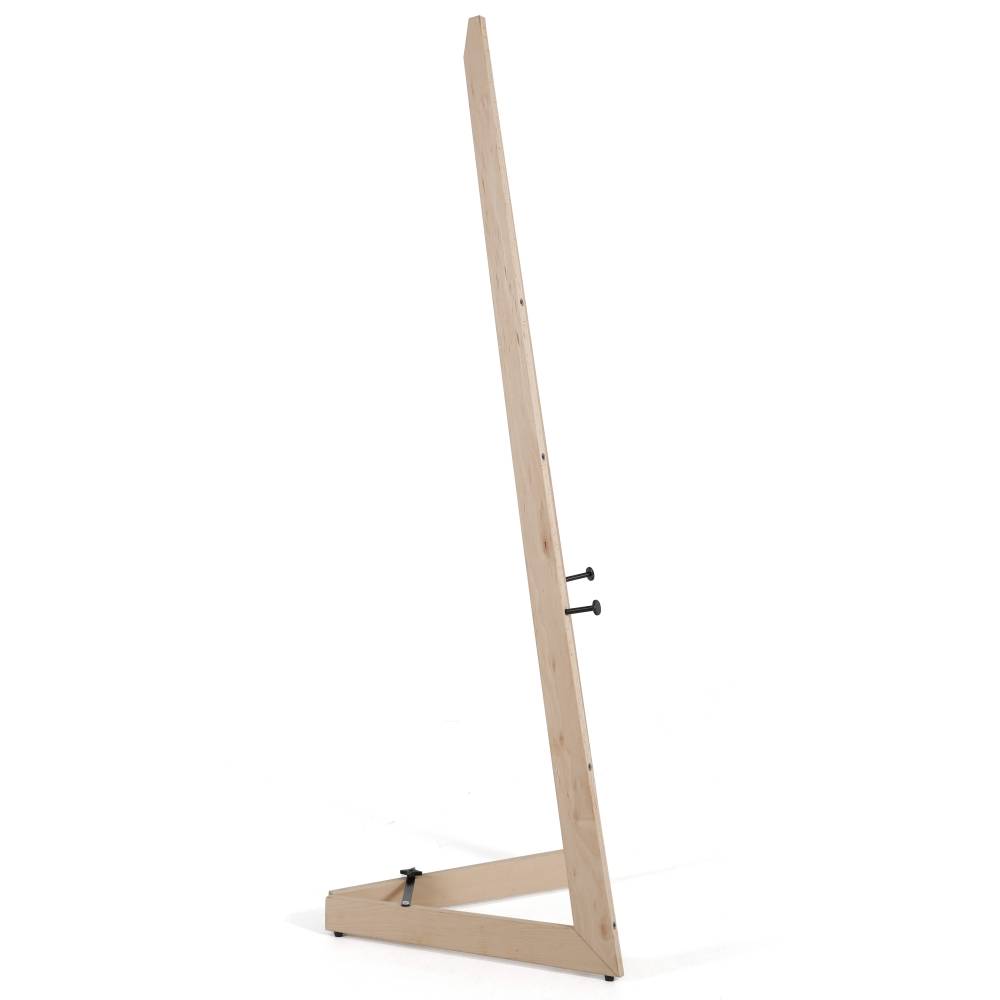 Natural Wood Portable Easel 59 inch Height Foldable Practical
