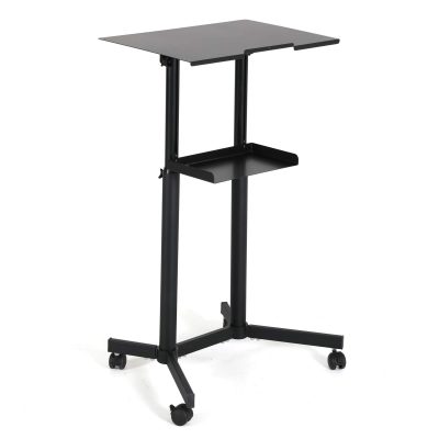 Gray Portable Easel 59 inch with 5 Different Height Adjustments